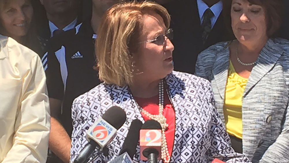 Orange County Mayor Teresa Jacobs announced her next campaign -- a run for Orange County School Board Chair.