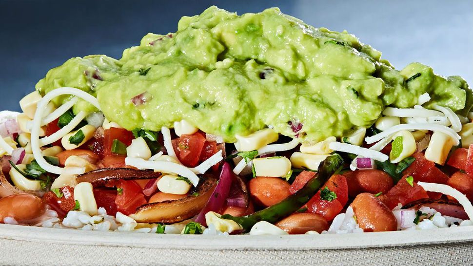 Chipotle burrito bowl. 