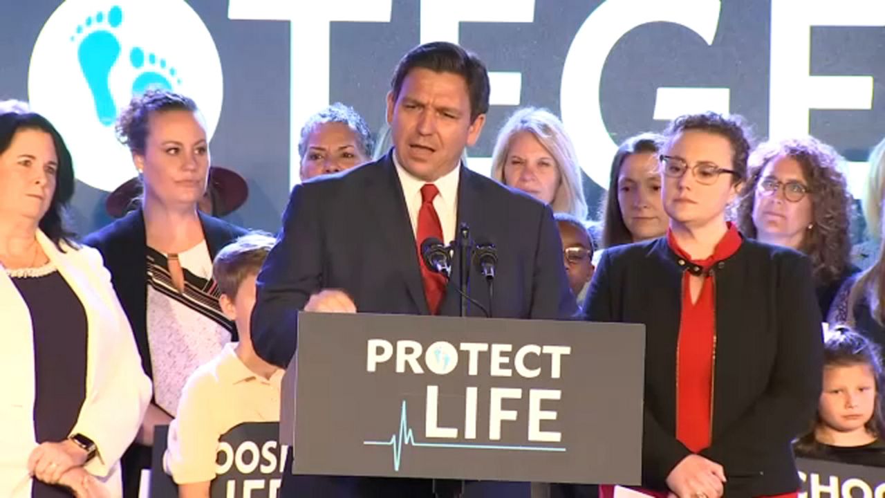 DeSantis signed the state's budget into law Thursday