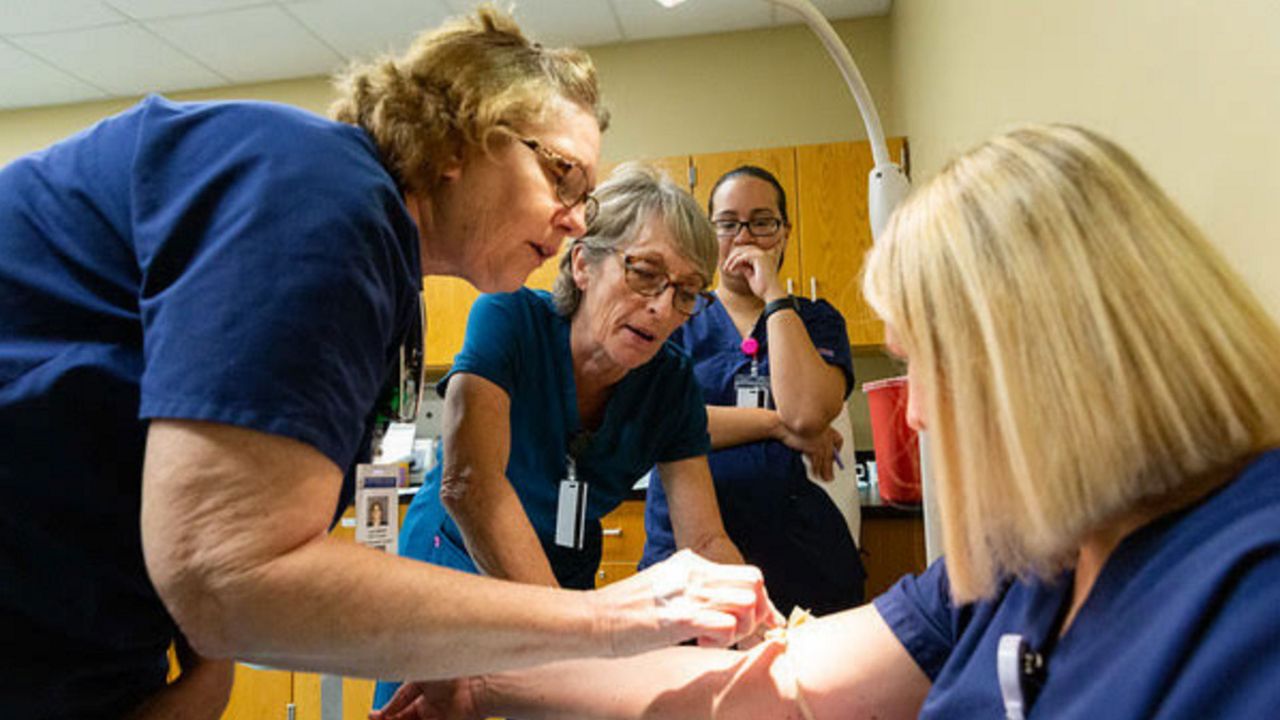 Clinical medical assistant training at St. Petersburg College (Courtesy: St. Petersburg College)