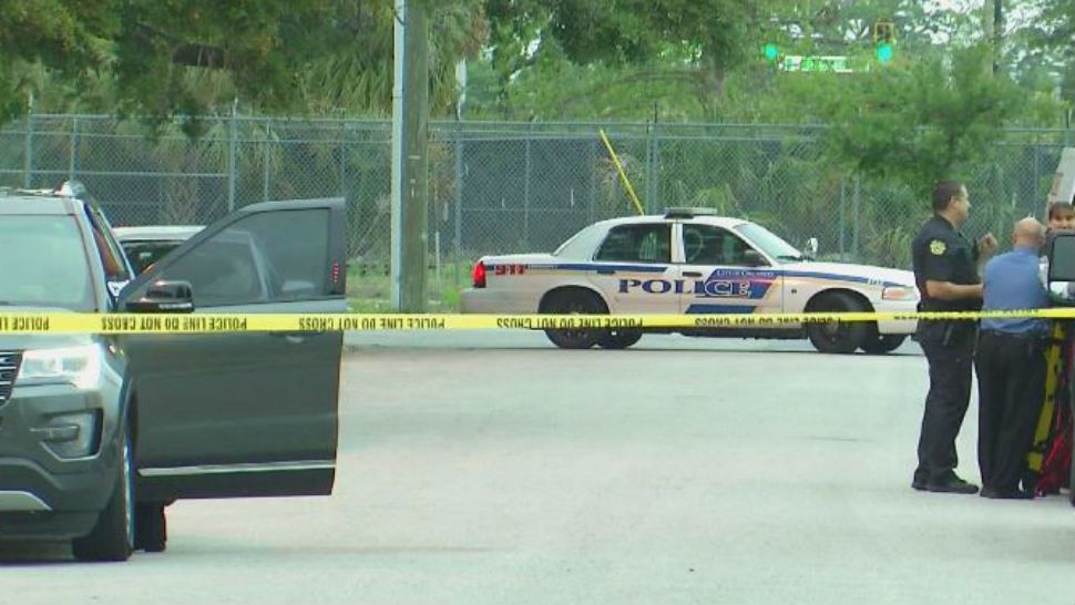 A man was found unconscious near an apartment complex in downtown Orlando early Sunday. 
