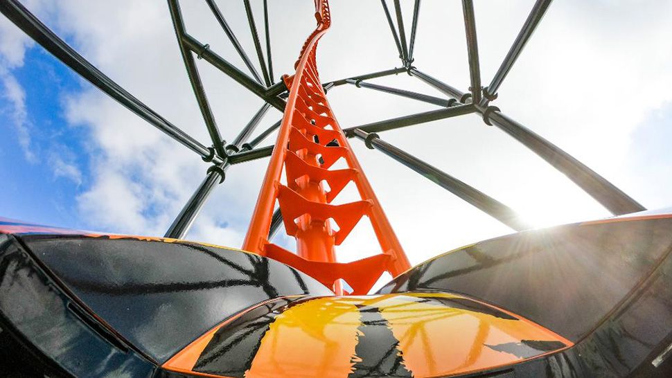 Busch Gardens Tampa Bay's Tigris is the tallest launch coaster in Florida. (Courtesy of Busch Gardens)