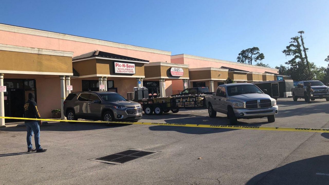 Businesses in Ormond Beach have been shut down after Volusia County investigators say there was illegal gambling activity happening inside them. (Nicole Griffin/Spectrum News 13)