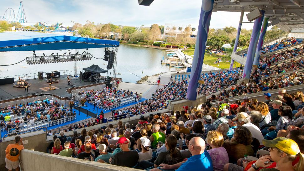 Bayside Stadium at SeaWorld will host concerts during the Seven Seas Food Festival. (Courtesy of SeaWorld)