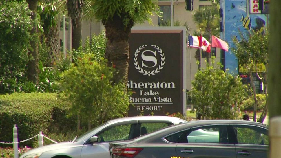 Bystanders helped rescue a 6-year-old boy from a pool at the Sheraton Lake Buena Vista Resort, 1 of 2 child pool rescues in the Orlando-area tourism corridor Wednesday. (Spectrum News 13)