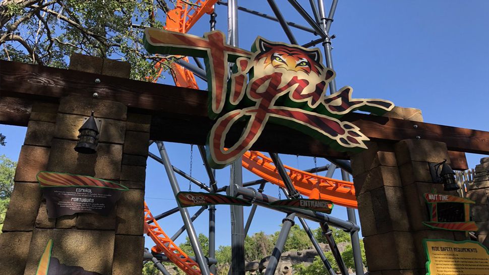 Tigris POV On Ride - Busch Gardens Tampa - Front & Backwards 