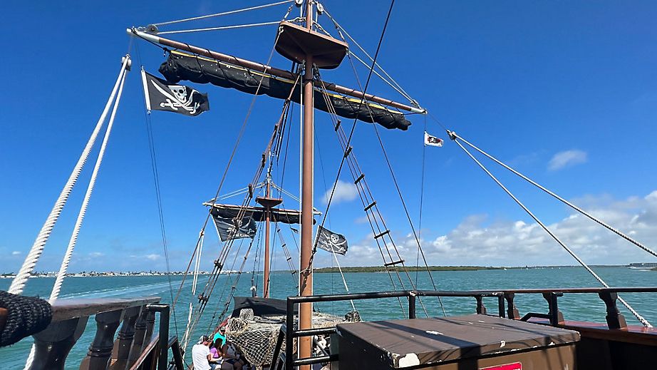 The Pirate Ship at John's Pass in Madeira Beach