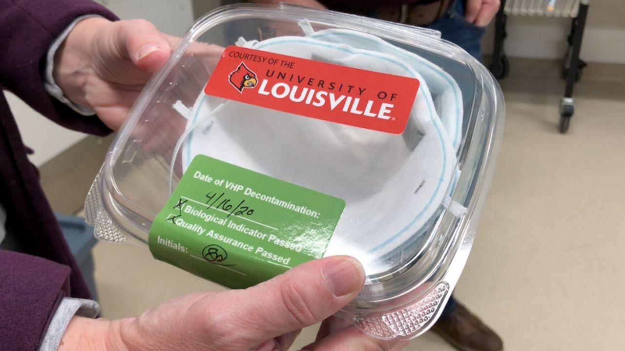 Pick-up & Delivery Routes for N95 Masks Decontamination Program in  Louisville During COVID-19 Pandemic