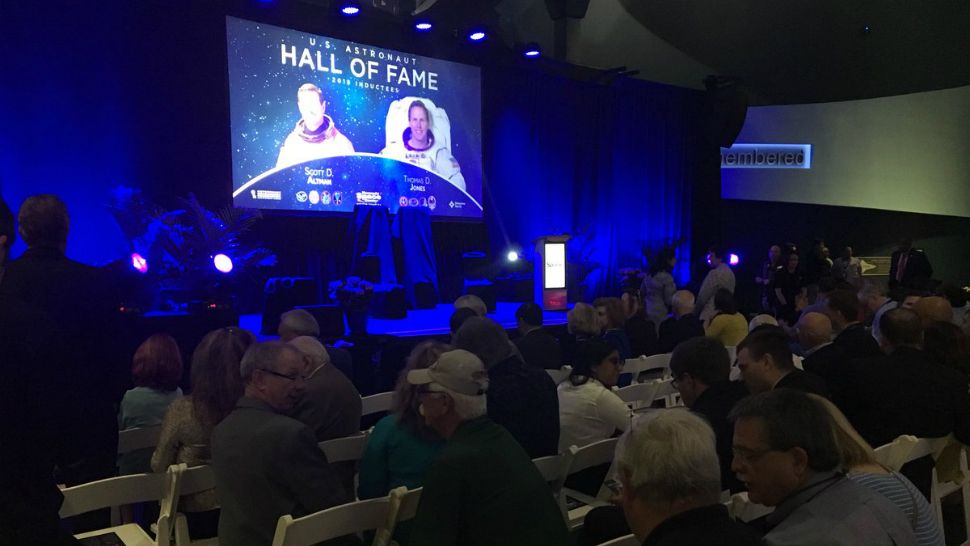 U.S. Astronaut Hall of Fame induction