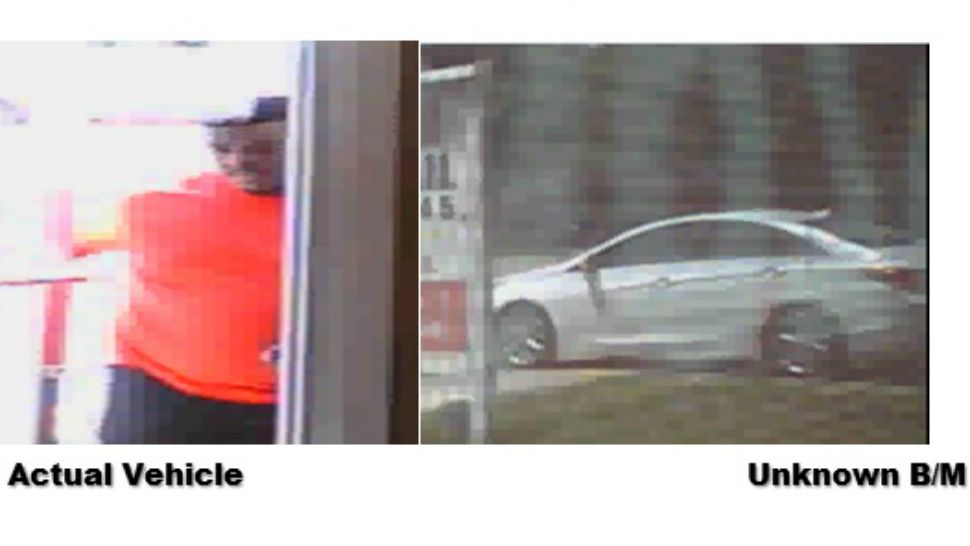 Suspect photo and vehicle