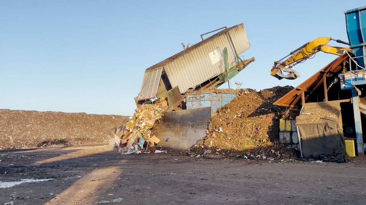 San Francisco was the first city in the country to establish a food composting program more than 26 years ago. (Spectrum News/Daniela Pardo)