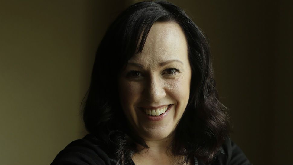 10 years after being shot down in Afghanistan, winning a lawsuit against the federal government, and writing a book, MJ Hegar is now running for a Texas Senate seat. (AP Photo/Eric Gay)