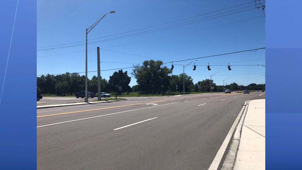 According to the Florida Department of Transportation, they are moving forward with plans to turn the intersection of CR-675 and US-301 into a Continuous Green T. (Angie Angers/Spectrum Bay News 9)