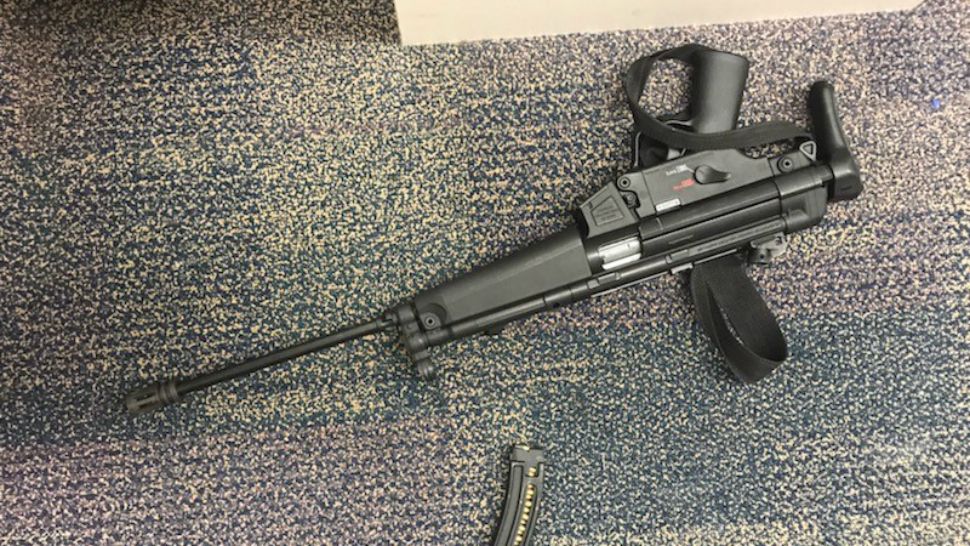 Daytona Beach Police say a man was armed with this weapon when he tried to hold up a Walgreens on South Ridgewood Avenue on Tuesday. (Daytona Beach Police)