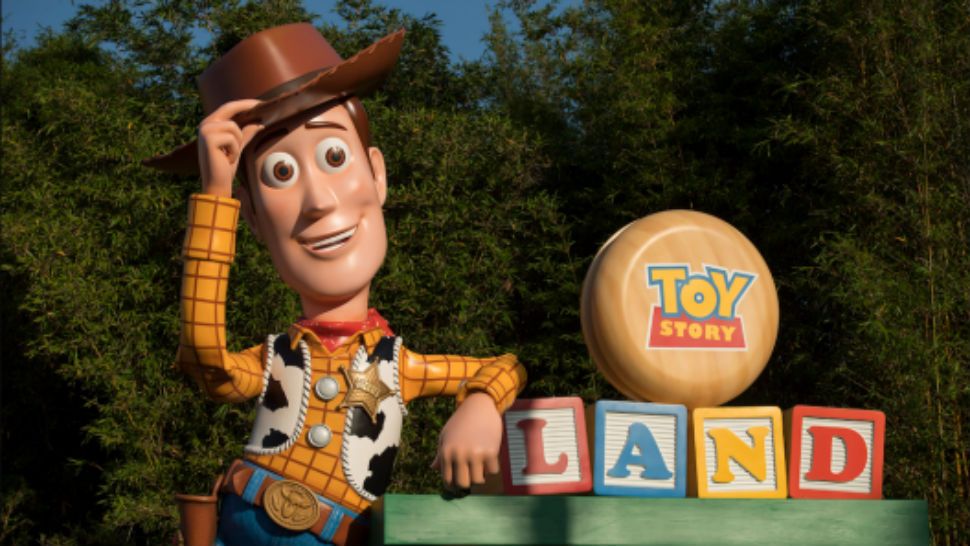 Toy Story Land sign