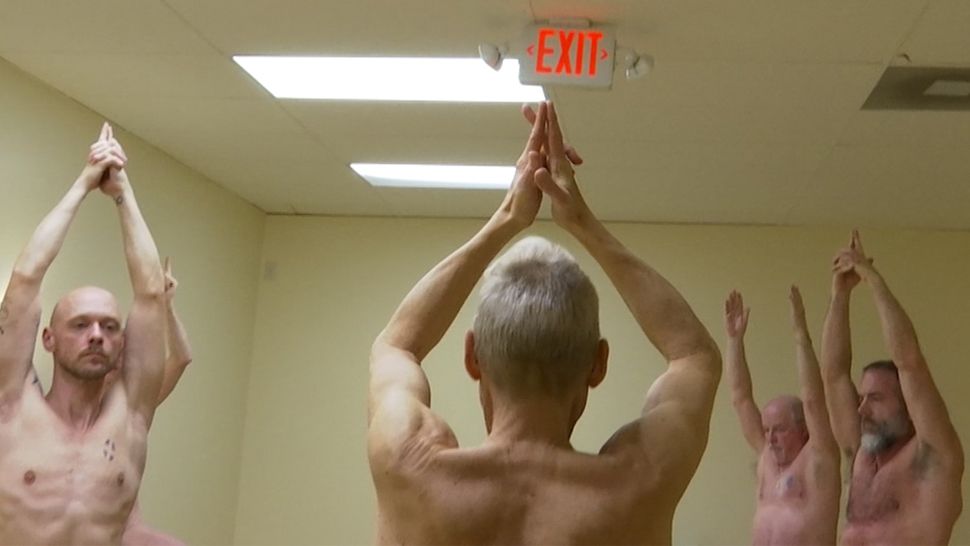 Meet the yogi who specializes in all-male naked yoga classes for