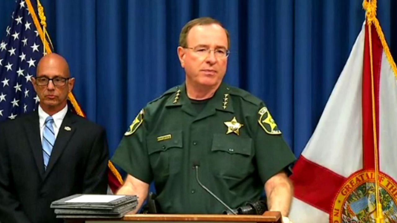 Polk County Sheriff Grady Judd held a press conference on a nationwide investigation called "Operation Meth Death Peddlers." 
