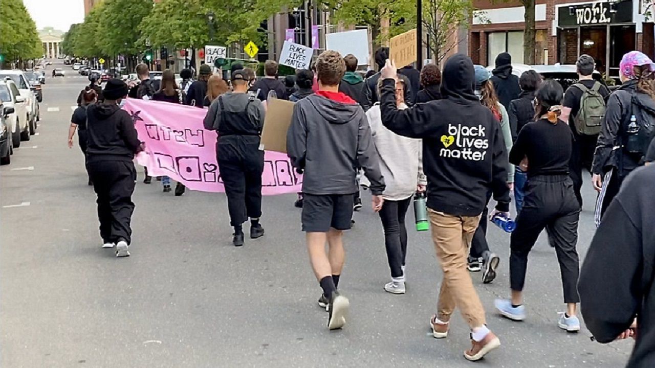 Raleigh Protest Downtown Friday