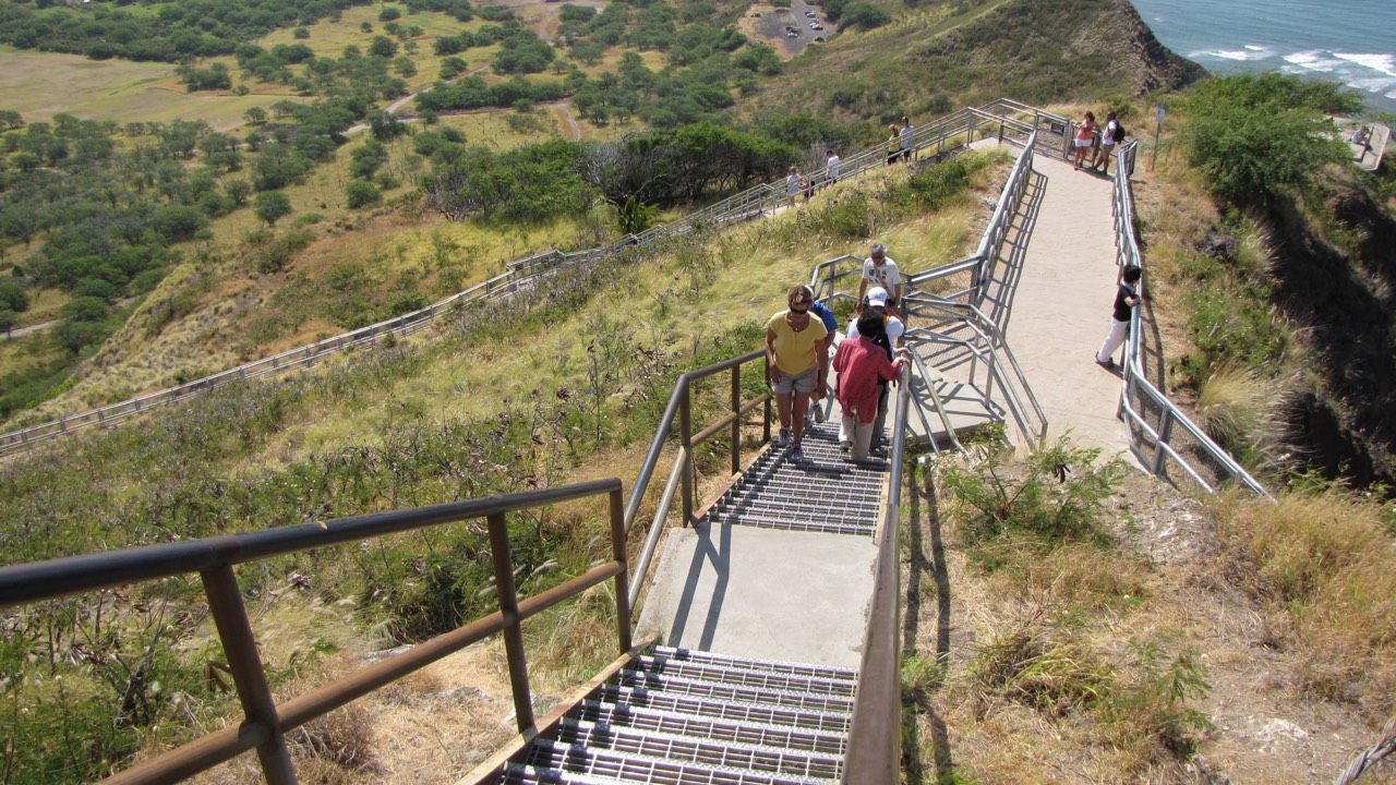 An estimated 1.2 million people visited Diamond Head State Monument  in 2019. (Department of Land and Natural Resources/State Parks Division)