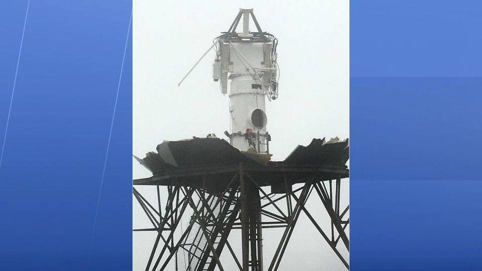 Damage to the WSR-88D Doppler Radar after Hurricane Maria