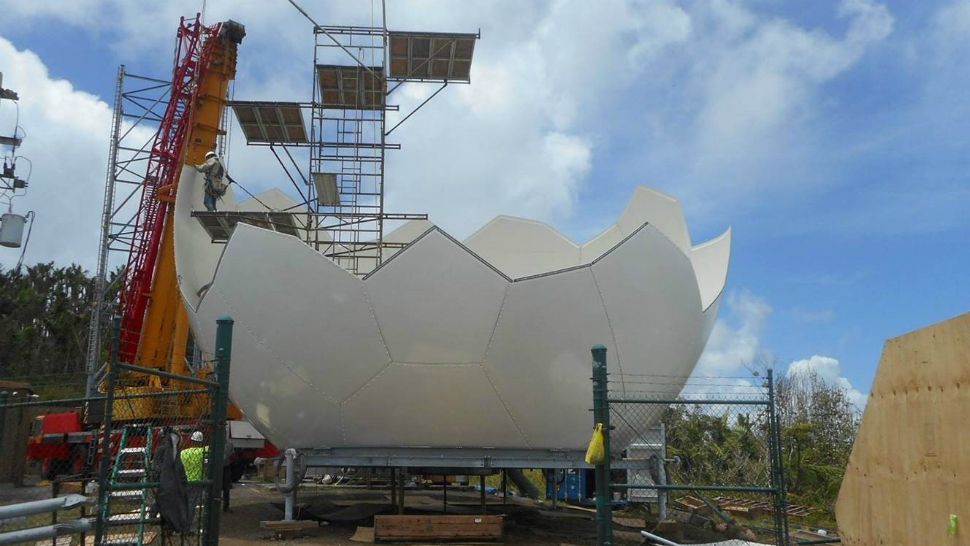 Click through for more construction photos. All photos from NWS Radar Operations Center.