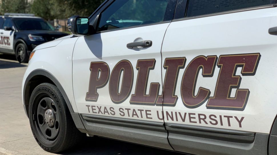 FILE photo of Texas State University police. (Spectrum News)