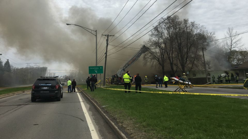 Laundromat Fire Sends Smoke Across North Tonawanda