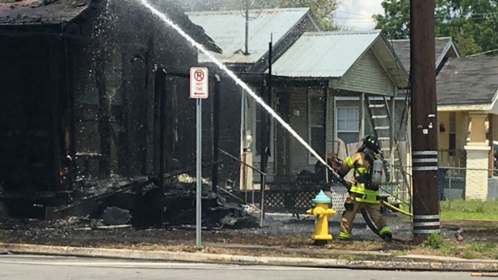 Tampa fire crews get house blaze under control