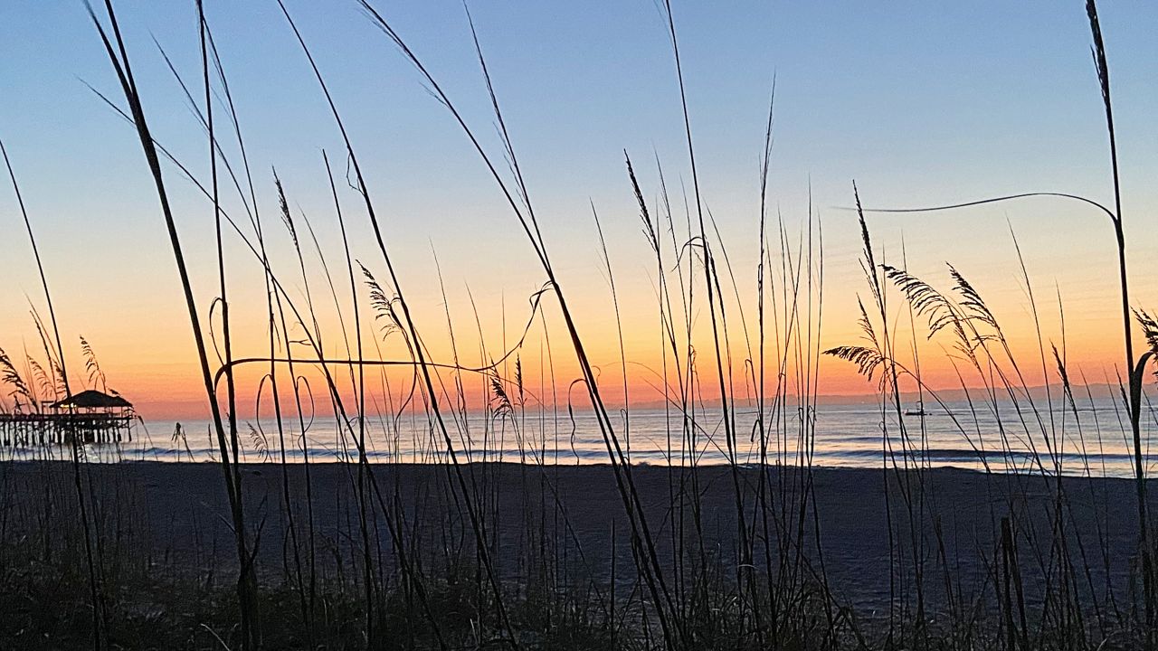 Cocoa Beach saw a beautiful start of the day on Tuesday, May 5, 2020. (Photo courtesy of Patricia, viewer)