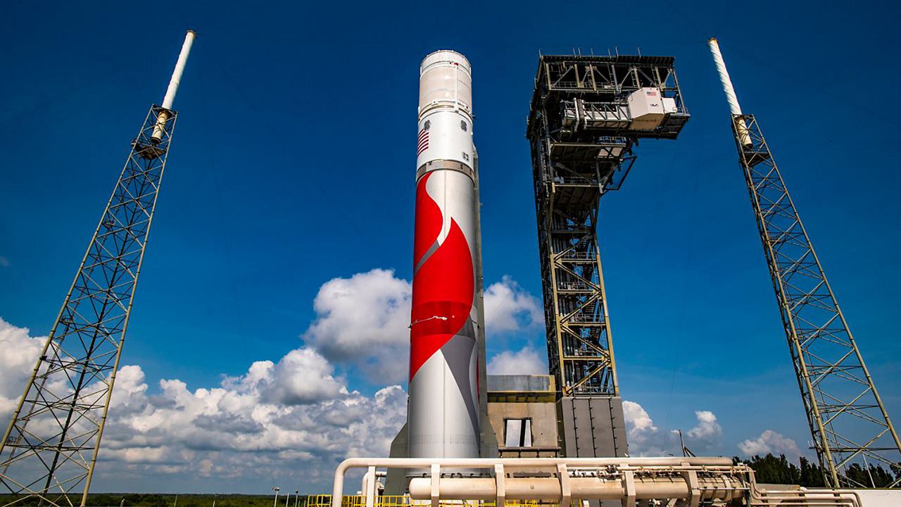 ULA's Vulcan rocket sits at the launch pad at Space Launch Complex 41 at Cape Canaveral Space Force Station, ready for its Flight Readiness Firing test. (ULA file photo)
