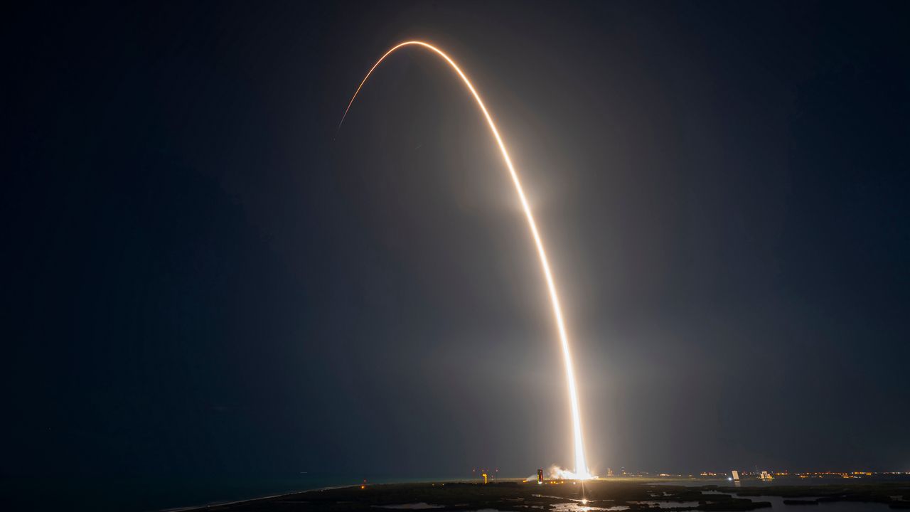 Falcon 9 lifts off from Cape Canaveral Space Force Station. (SpaceX)