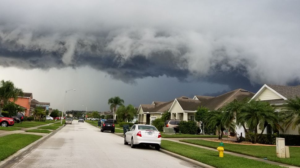 Submitted via Spectrum News 13 app: Rockledge saw some impressive storm clouds on Tuesday, May 29, 2018. (Ray Hutchinson, viewer)