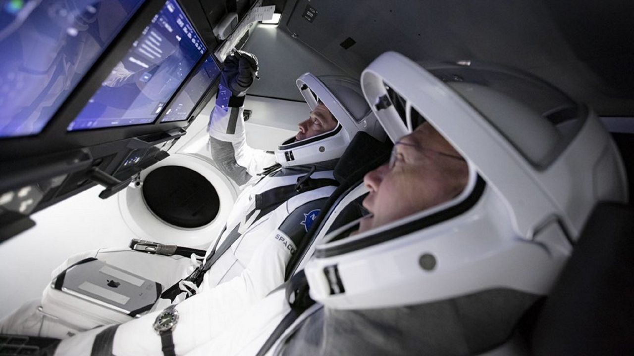 boeing spacex interior