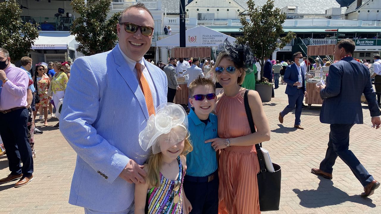 Family of four attends first Derby