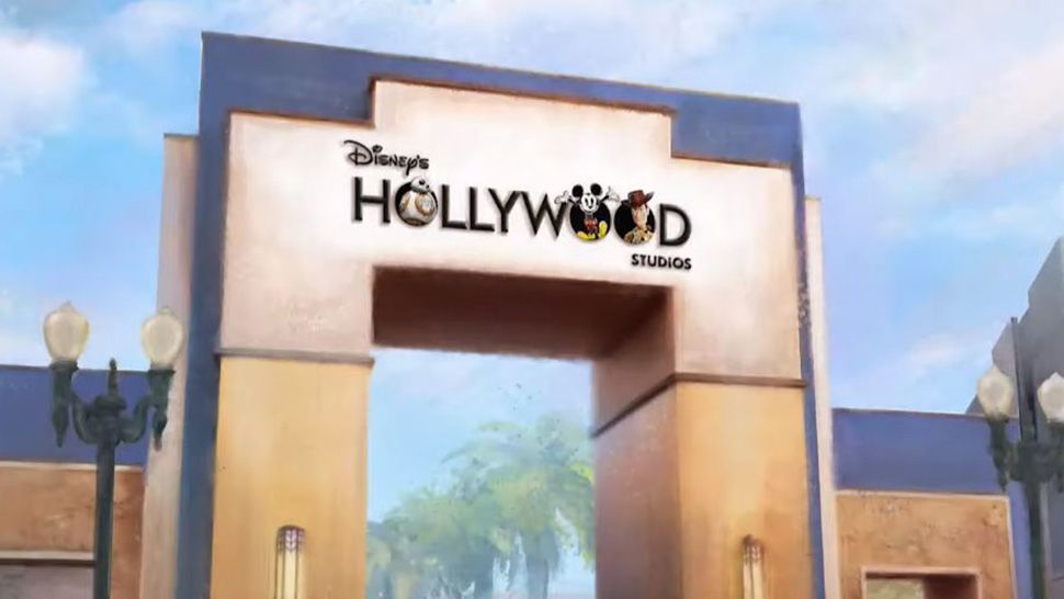 Concept art of the new logo for Disney's Hollywood Studios. (Courtesy of Disney)