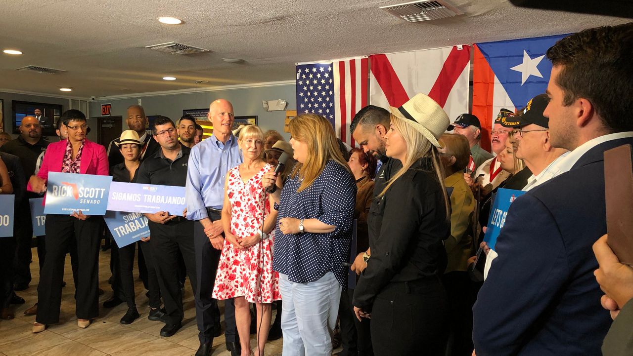 Florida politicians try to win Puerto Rican vote