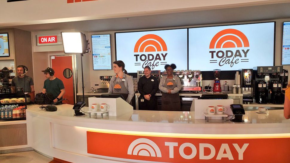 Inside the Today Cafe, which is set to open at Universal Studios Florida on May 16. (Ashley Carter/Spectrum News 13)