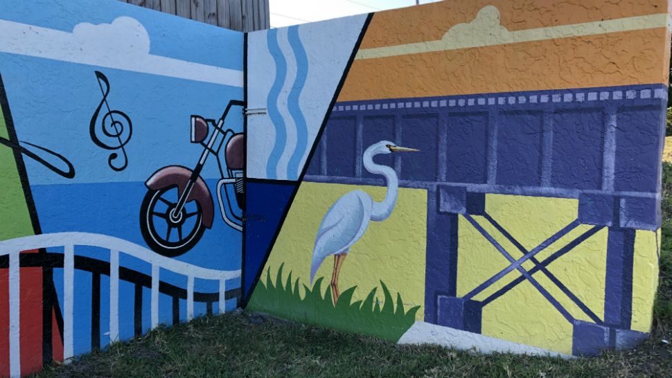 Melbourne's Eau Gallie Arts District an Outdoor Art Museum