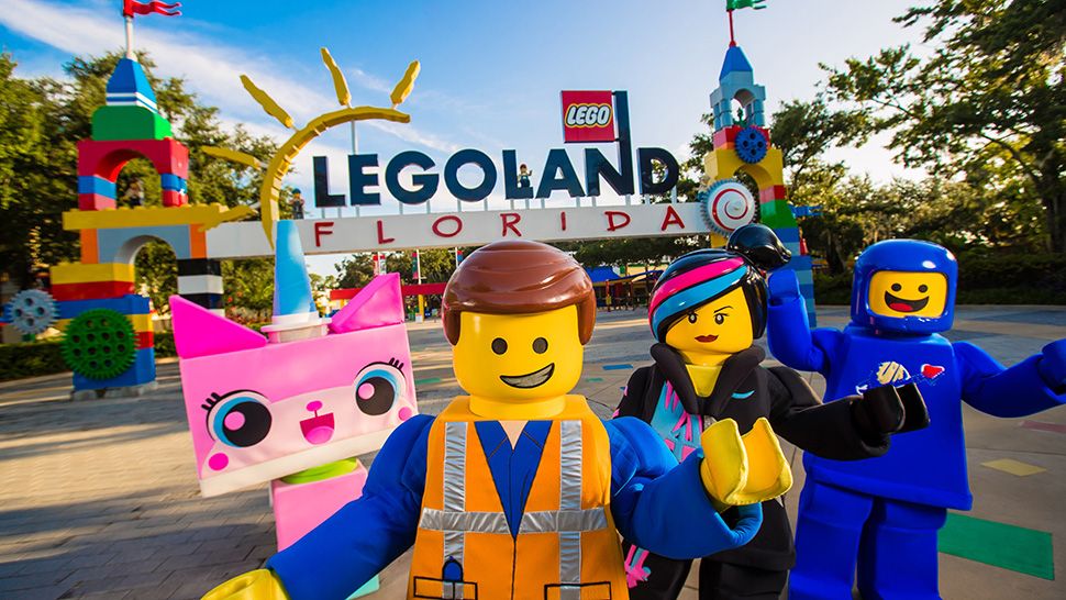 Legoland Florida will begin easing some of its health and safety protocols. (Legoland Florida)