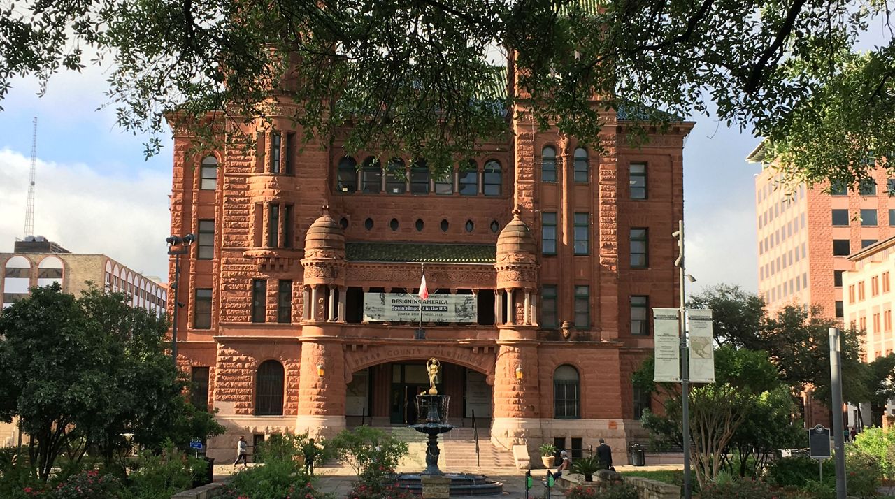 The front of Bexar County Courthouse in downtown San Antonio (Spectrum News/File)