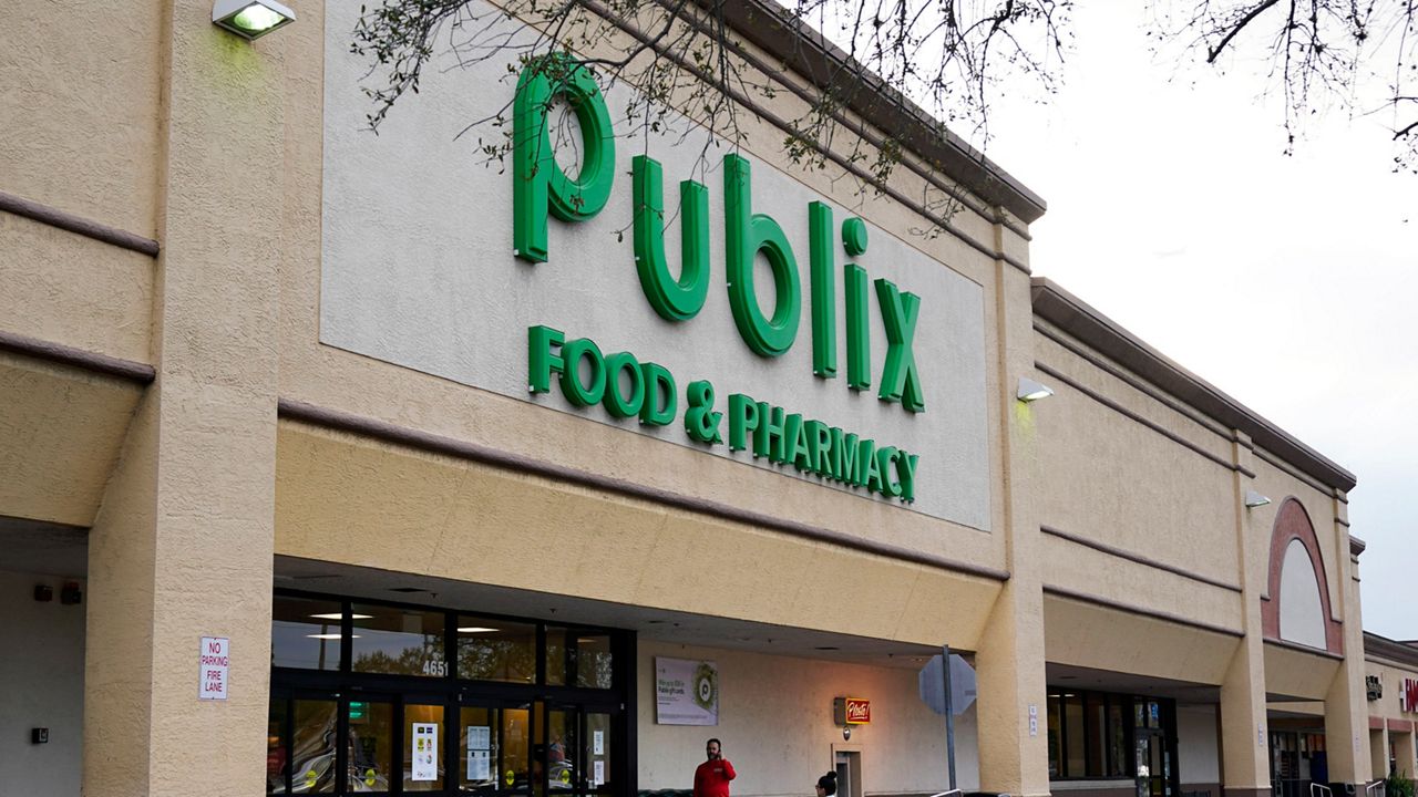 This is a Publix market in Bradenton, Fla., Wednesday, Feb. 17, 2021. (AP Photo/Gene J. Puskar