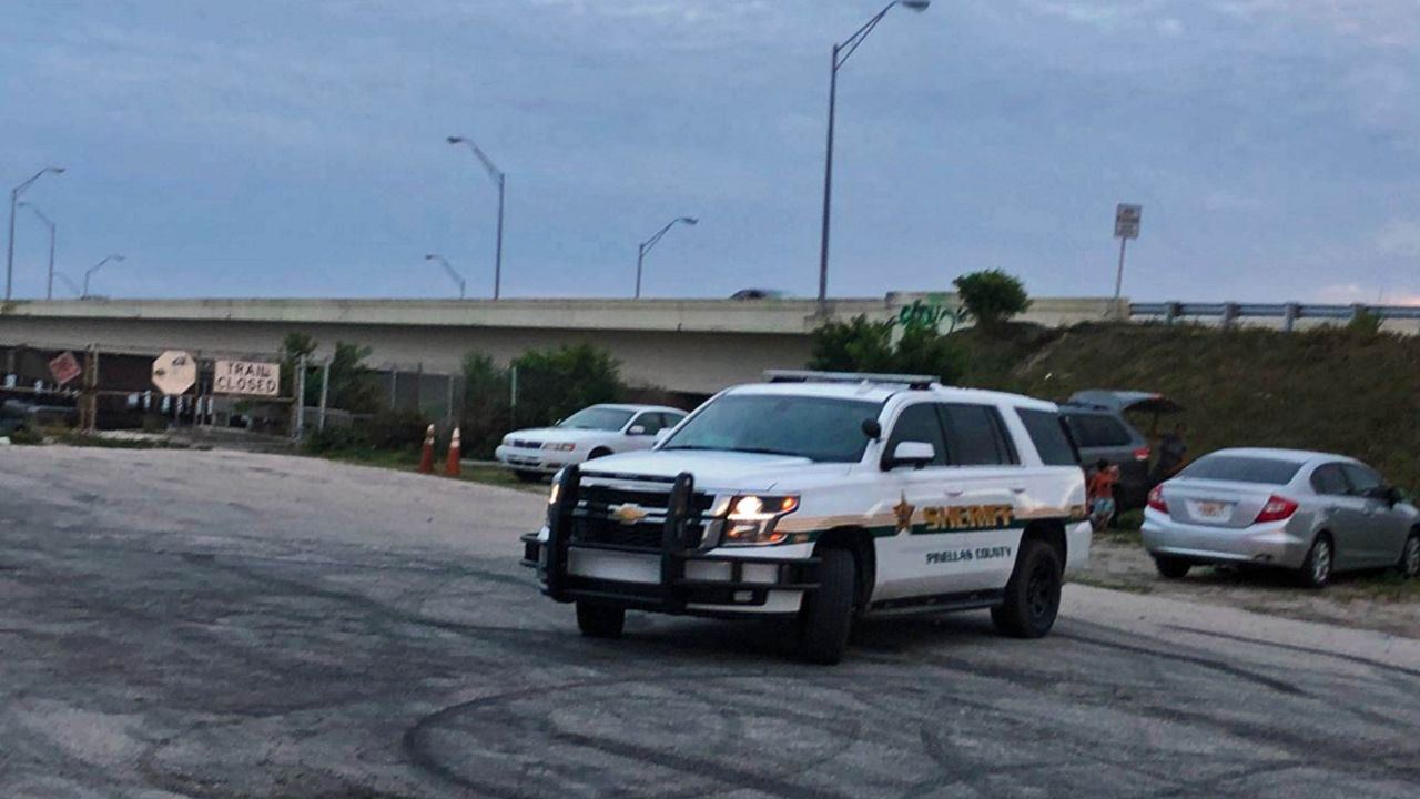 The search for a missing kayaker near the Gandy Bridge has been discontinued after a body was found, according to Pinellas County Sheriff's Office. (Trevor Pettiford, Spectrum Bay News 9)