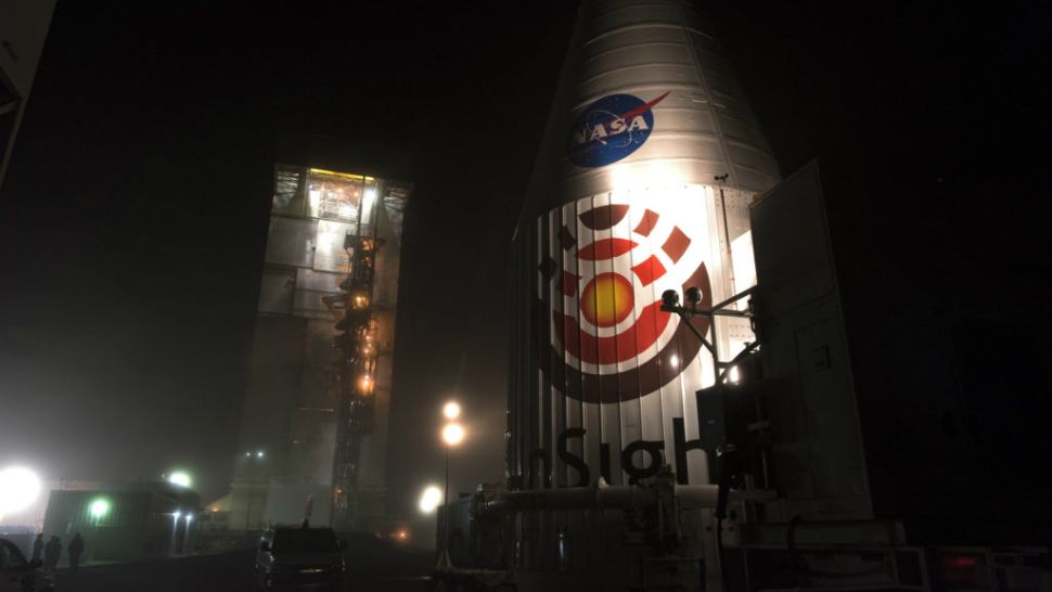 NASA's InSight probe, which will launch aboard a United Launch Alliance Atlas V rocket, will be the agency's 1st mission to Mars in 6 years. Blasting off from Vandenberg Air Force Base in California, the launch will also be the 1st interplanetary mission not from Cape Canaveral in Florida. (Courtesy of NASA)