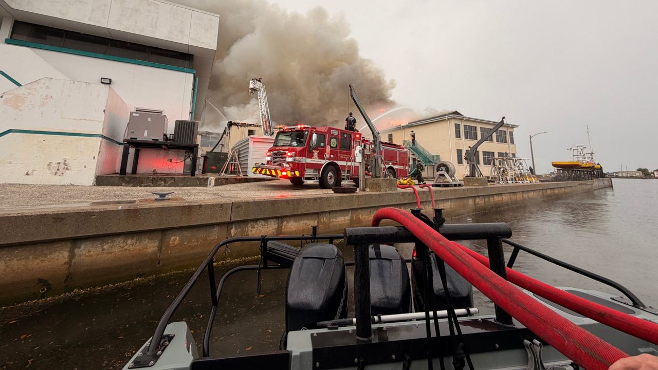 Lightning suspected in USF lab fire as new video emerges