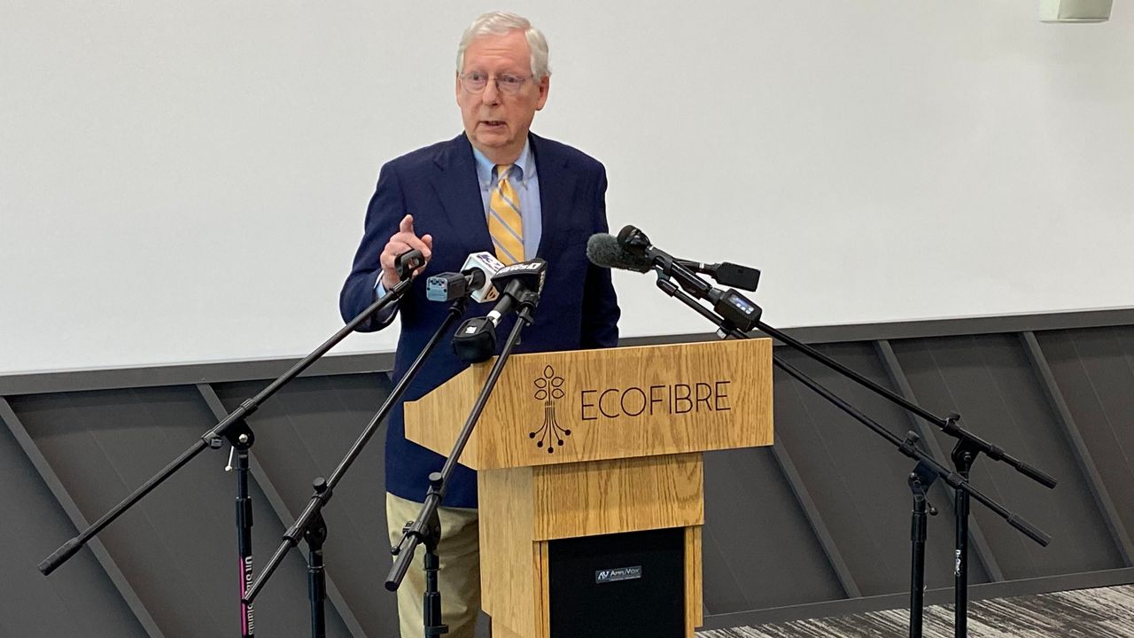 McConnell says he's concerned about inflation, unemployment
