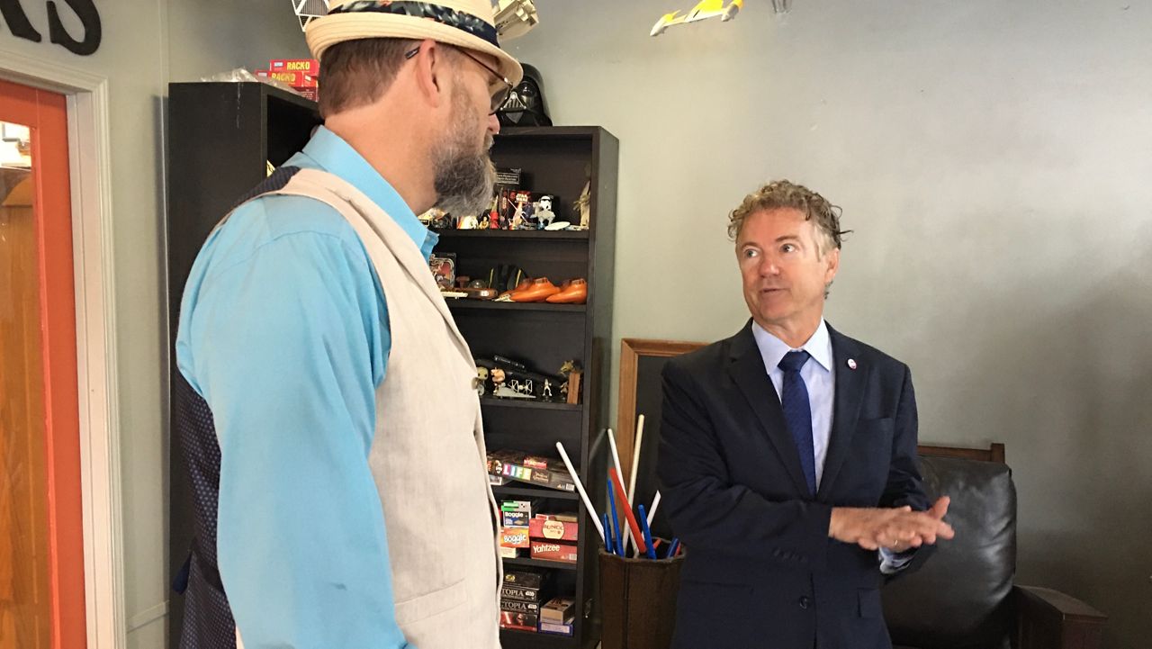 Sen. Rand Paul talks COVID-19 politics in statewide speaking tour