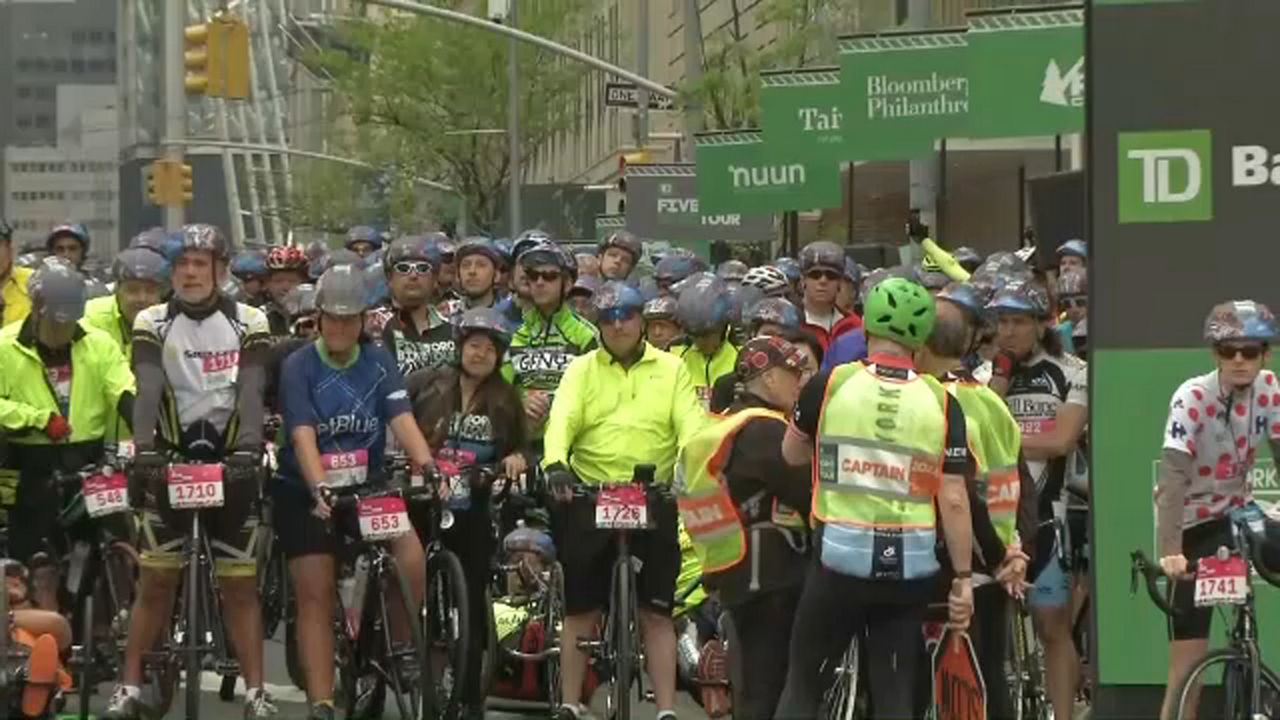 five boroughs bike ride