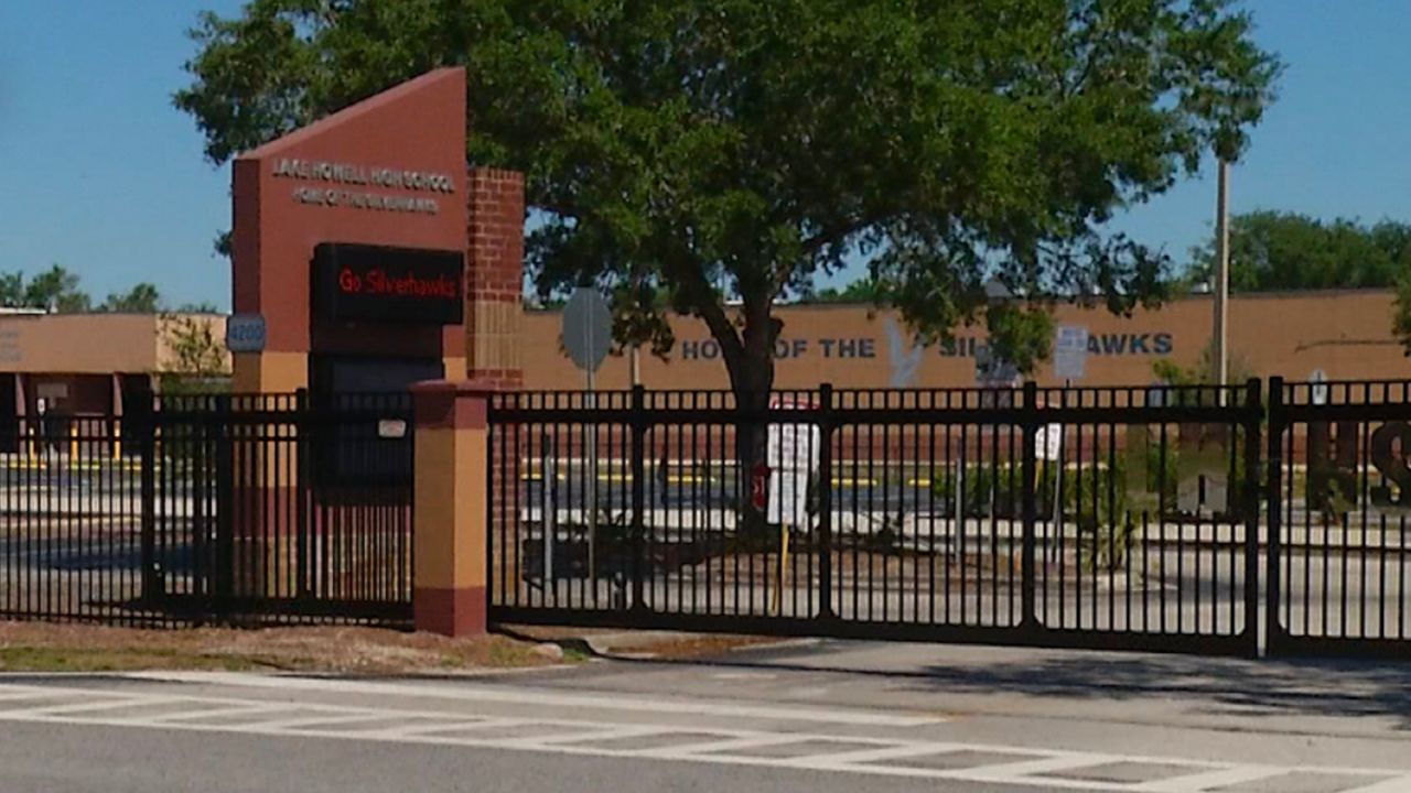 Lake Howell High School in Winter Park. 