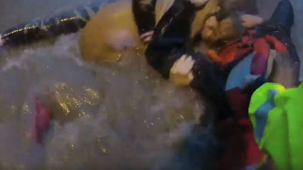 Austin Police Release Dramatic Video of Water Rescue