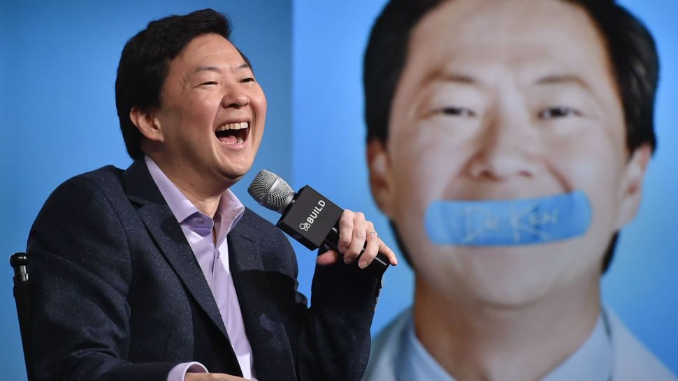 Actor Ken Jeong participates in the BUILD Speaker Series to discuss his television series "Dr. Ken" at AOL Studios on Thursday, Sept. 22, 2016, in New York. (Photo by Evan Agostini/Invision/AP)